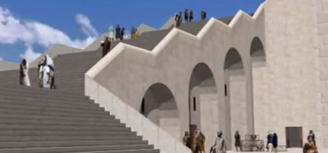 Video: Virtuele tour door de Tweede Tempel